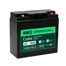 Green Cell AGM12V18AH-H 12V 18Ah AGM VRLA baterija