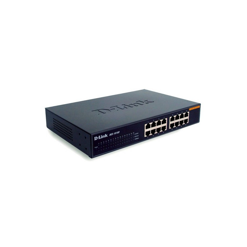 D-Link DES-1016D/E Nenavadīts slēdzis 16 porti
