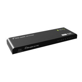 Techly IDATA HDMI2-4K8HDR HDMI 2.0 4K@60Hz 1x8 Active Splitter HDR EDID