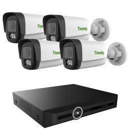 VidiLine KIT-8120-C38WQ-4 8MP 4-Camera IP Surveillance Kit with 20-Channel 4K NVR