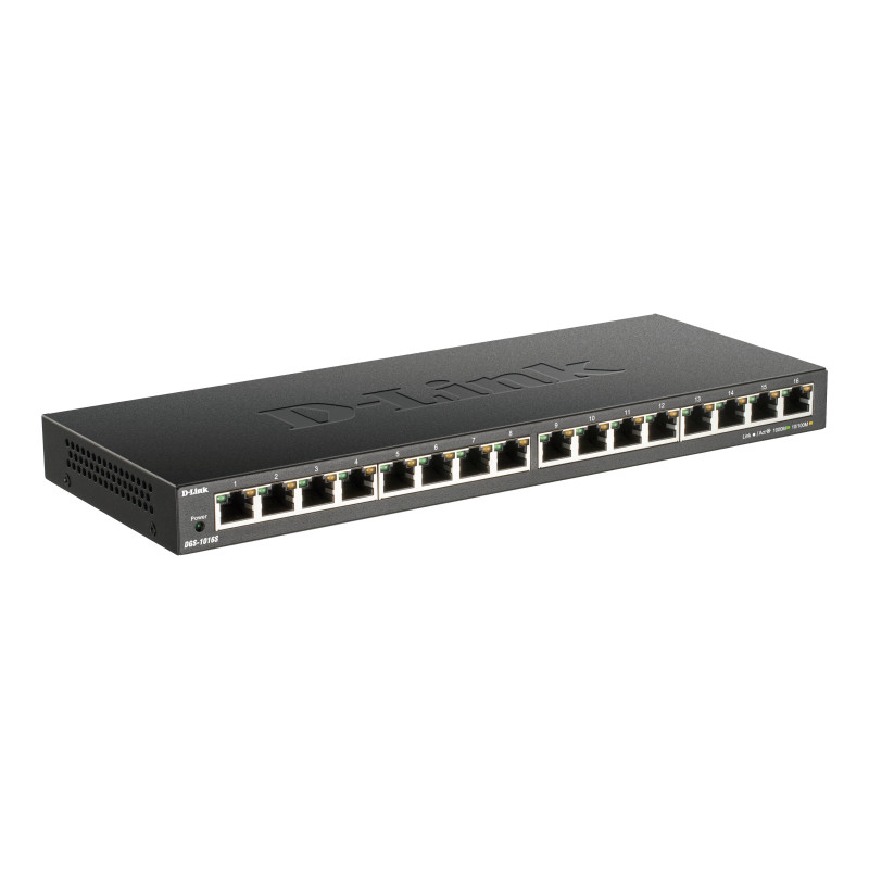 D-Link DGS-1016S/E 16 portu Gigabit nepārvaldāms