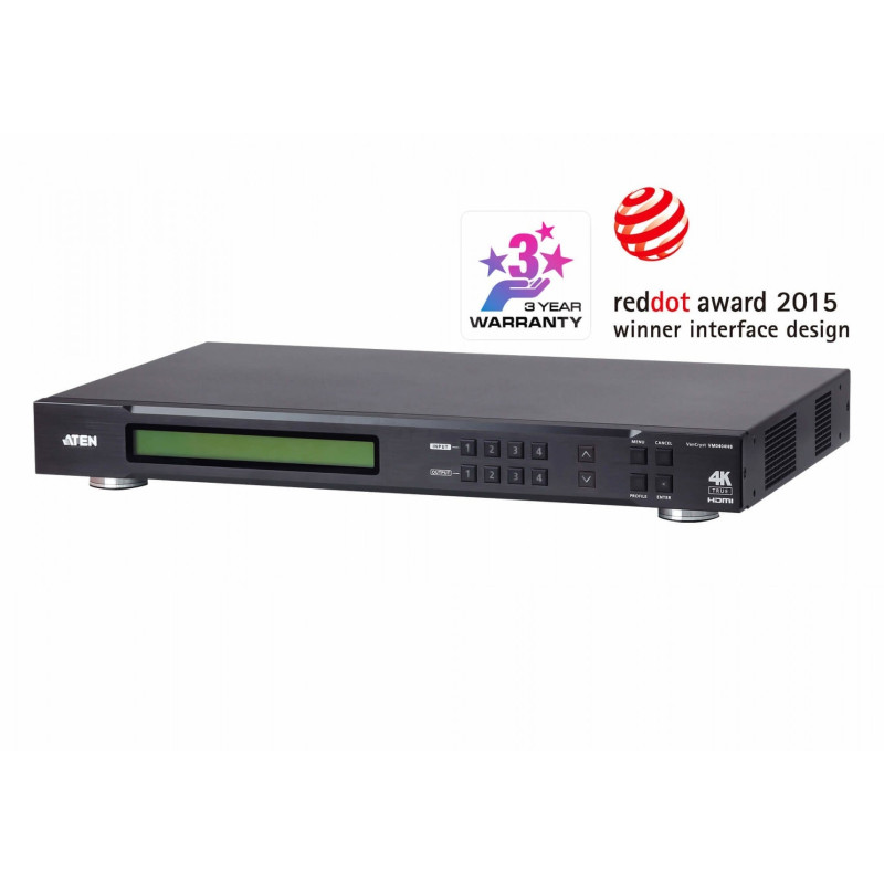 ATEN VM0404HB-AT-G 4x4 True 4K HDMI
