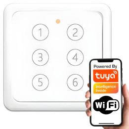 Tuya 5906203621705 ZigBee 6-Button Remote Controller with Magnetic Base, LR Series
