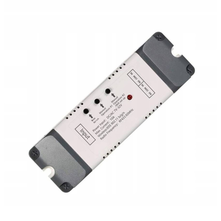 Tuya 2CH DC 5-32V WiFi+RF Dry-Contact Controller in Enclosure
