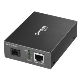 TP-Link MC211CS-20 Gigabit Ethernet medijos keitiklis, vieno režimo SC, 20 km