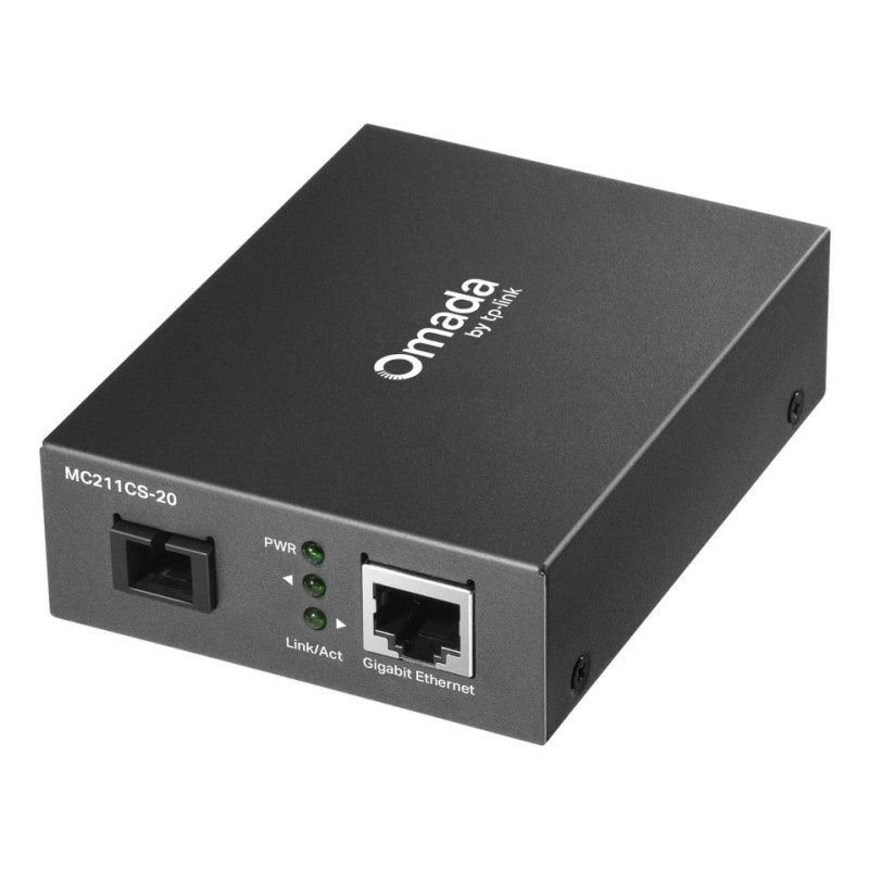 TP-Link MC211CS-20 Gigabitu Ethernet mediju pārveidotājs