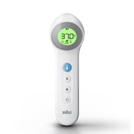 Термометр Braun BNT400 - 5V, батарейка AAA, белый