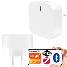 Tuya Mini Zigbee WiFi Gateway Plug 230V – Smart Home Hub for up to 50 Devices