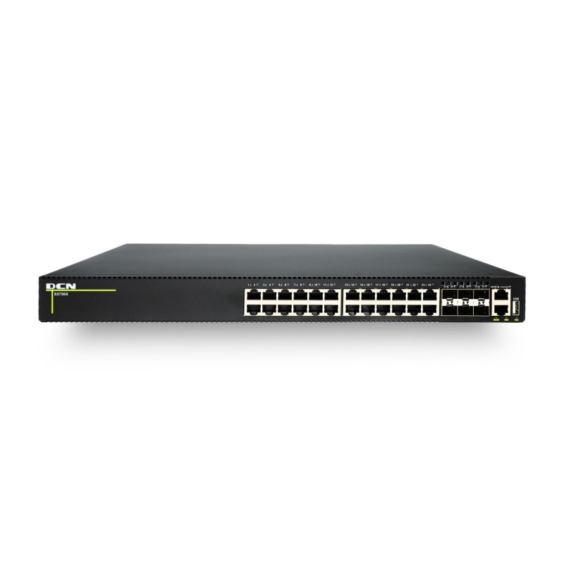 DCN Europe S5750X-24T6X-SI 24x10/100/1000Base-T + 6x10GBase-X