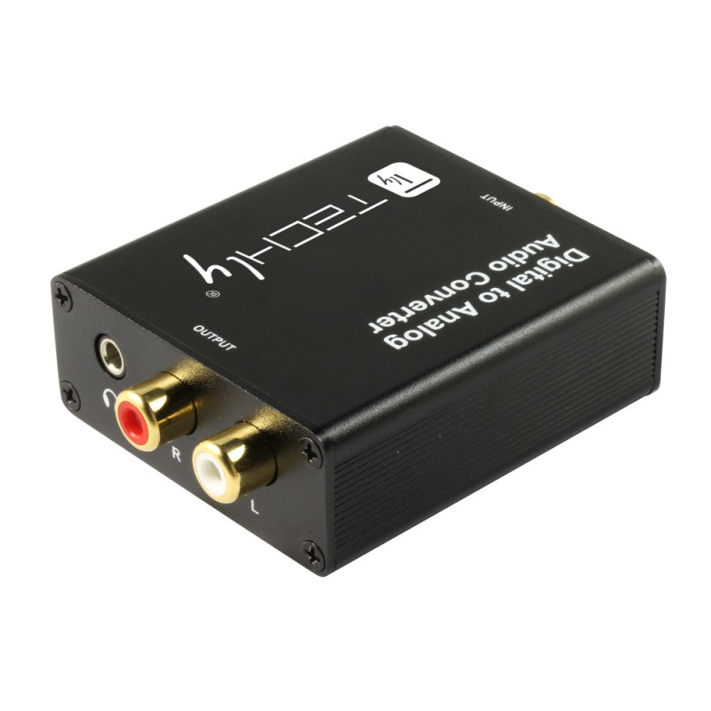 Techly IDATA SPDIF-9 DAC digitālā SPDIF/koaksiālā