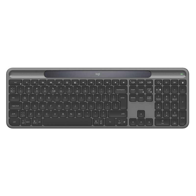 Logitech 920-013764 Slim Solar+ tastatūra Graphite