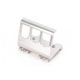 DIGITUS AN-25183 Keystone adapter DIN sliedei, profils 3 keystone moduļiem
