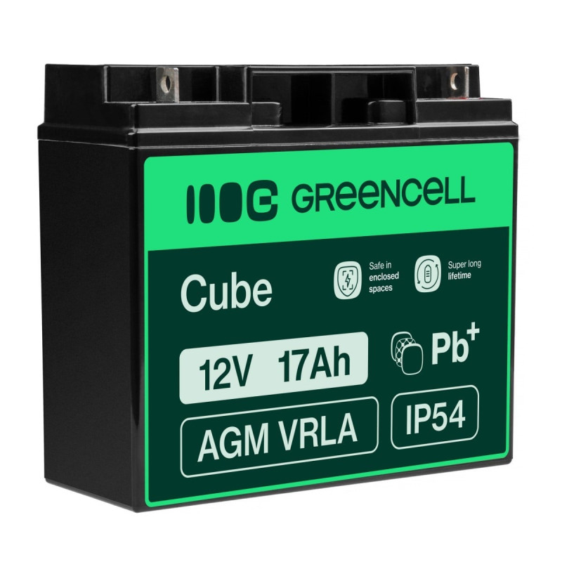 Green Cell AGM51 12V 17Ah VRLA