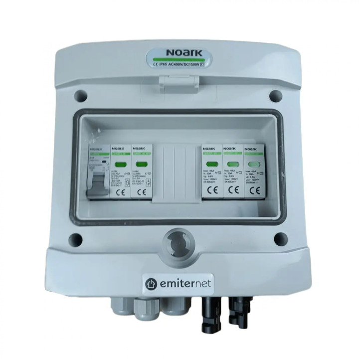 EMITER EM-215N_DCAC IP65 Distribution Board 16A SPD Type 2