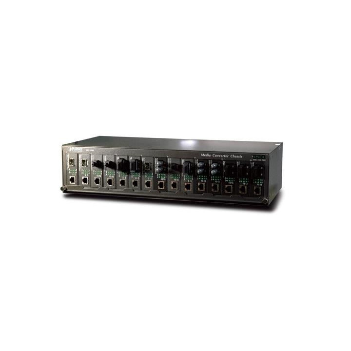 PLANET MC-1500 15-слотовый 19" шасси для медиаконвертеров