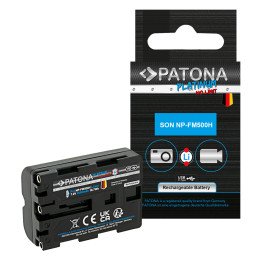 Patona PT1374 Battery Sony NP-FM500H 2600mAh Li-Ion Platinum with USB-C Charging