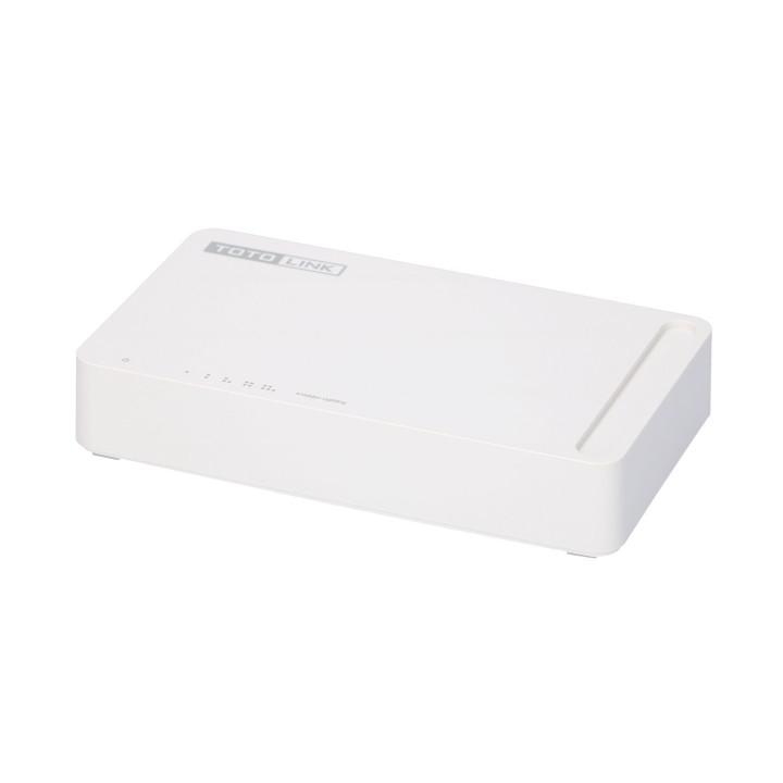 TOTOLINK S505 -verkkokytkin Unmanaged L2 Fast Ethernet (10/100) Valkoinen