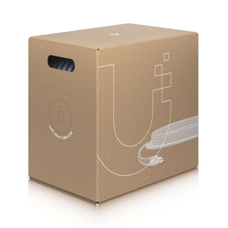 Ubiquiti U-Cable-C6-CMR Cat6 U/UTP vads kabelis