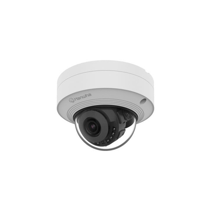 Hanwha QNV-C9011R Vandaļizturīga AI kupola IP kamera Q sērija 8 MP