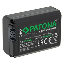 Patona PT1248 Premium Li-Ion Battery for Sony NP-FW50 1030mAh