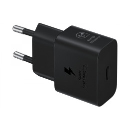 Samsung 25W USB-C barošanas adapteris EP-T2510NBEGEU, melns