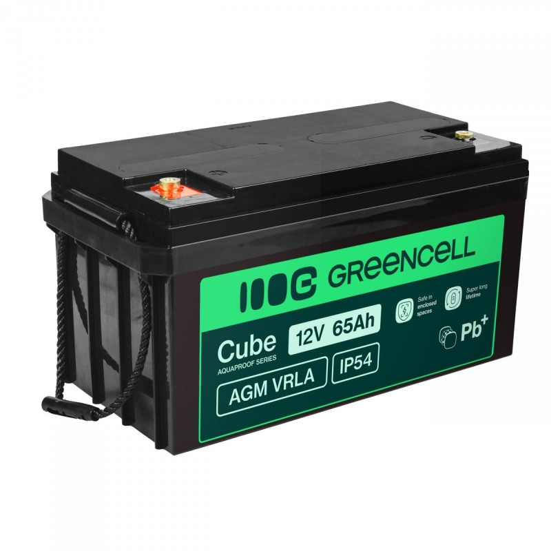 Green Cell AGM12V65AH-J 12V 65Ah AGM
