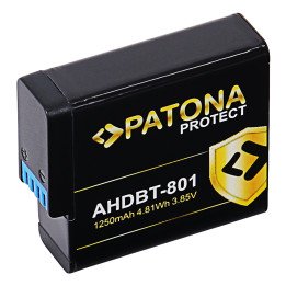 Patona PT13325 Battery for GoPro Hero 5/6/7/8 1250mAh Li-Ion Protect