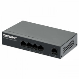 Intellinet 5-портовый Gigabit Ethernet PoE+ коммутатор (4x PoE+)