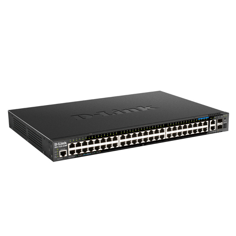 D-Link DGS-1520-52MP/E SmartPro 52 portu Gigabit