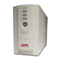 APC Back-UPS BK500EI 0.5 кВА / 300 Вт резервный источник питания, 4 розетки