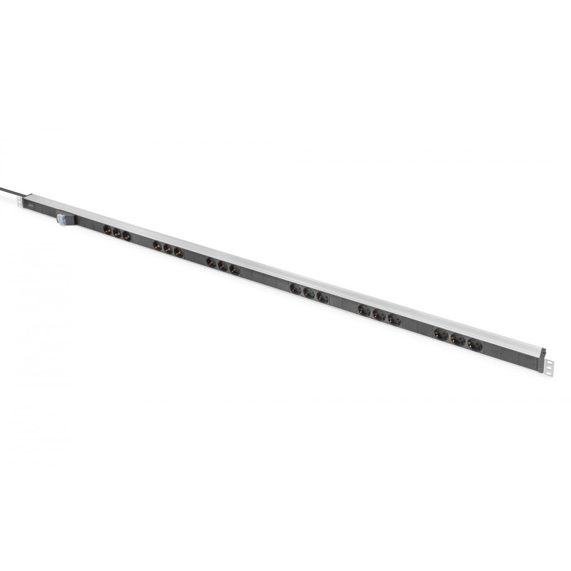 DIGITUS A-19-STRIP42-1 18 kontaktu vertikālais PDU