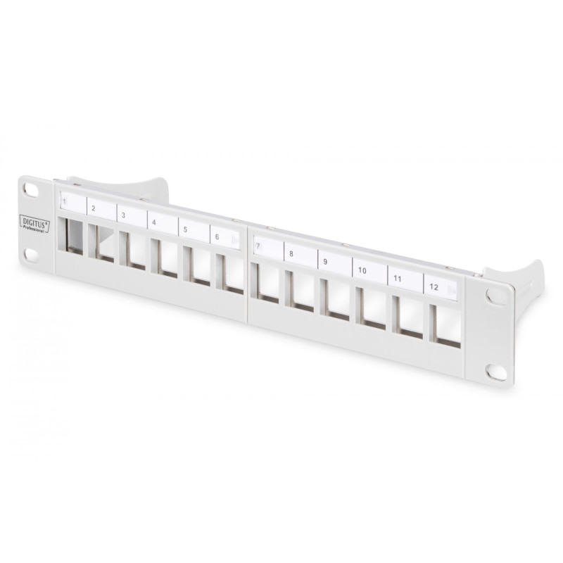 DIGITUS DN-91419 modulārais sadalītājpanelis, ekranēts, 12