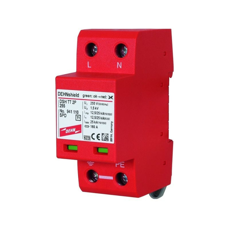 DEHN 941110 1+2 tipa maiņstrāvas pārsprieguma