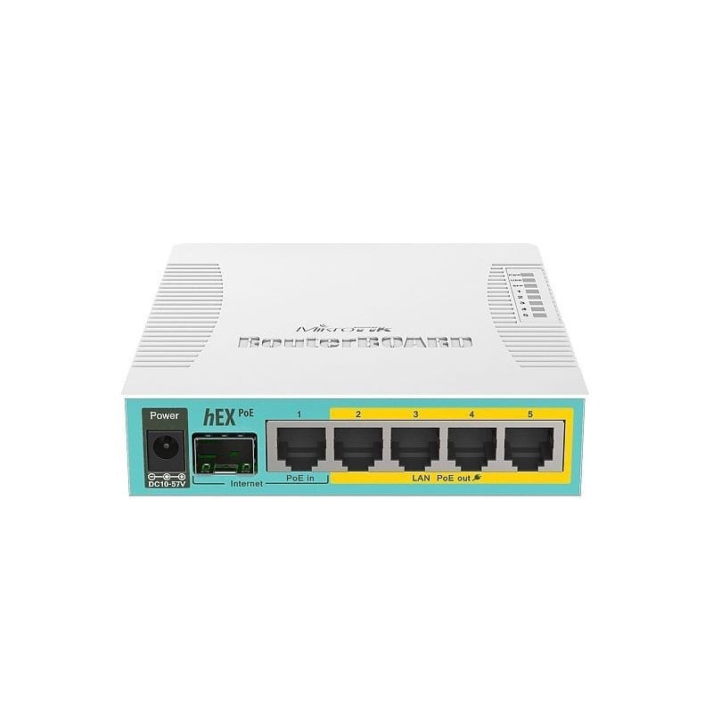 Mikrotik RB960PGS hEX PoE vadu maršrutētājs