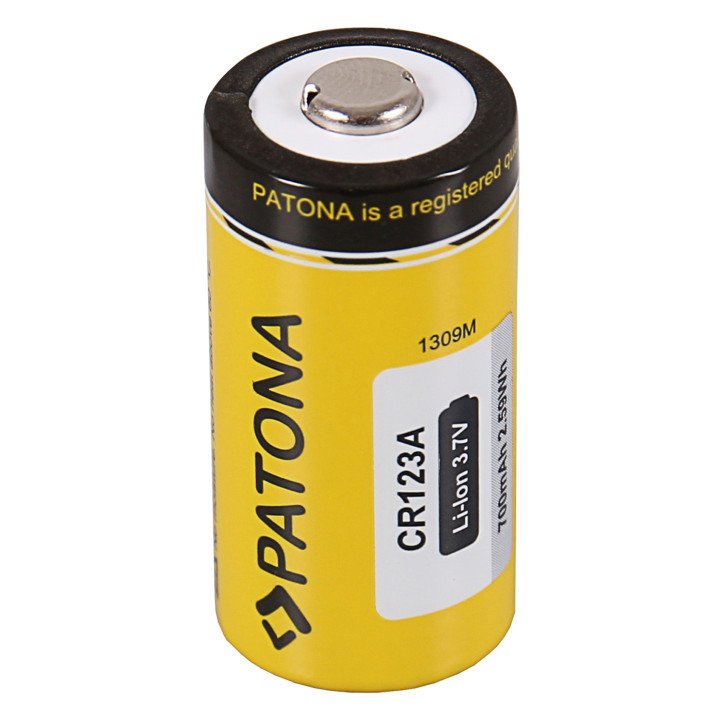 Akumulators CR123A/16340 700mAh Li-Ion 3,7V uzlādējams