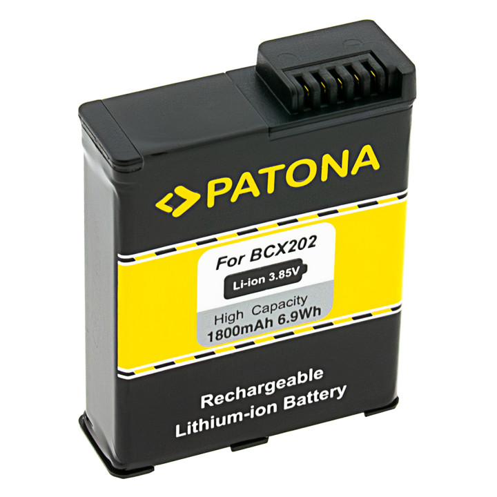 Patona PT1418 Battery for DJI Osmo Action 3/4/5 1800mAh Li-Ion 3.85V BCX202