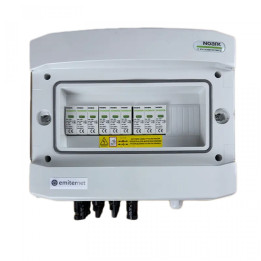 EMITER EM-1352N_DCAC DC/AC sadales iekārta IP65 SPD 2. tips 10A 1P RCD 100mA
