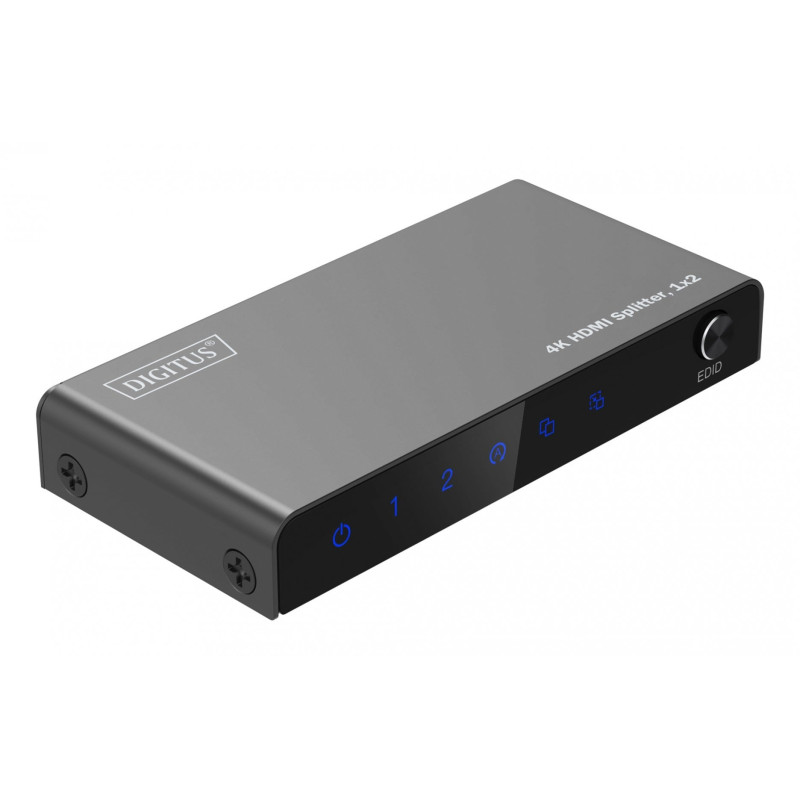 DIGITUS DS-55336 HDMI sadalītājs 1x2, 4K/60Hz