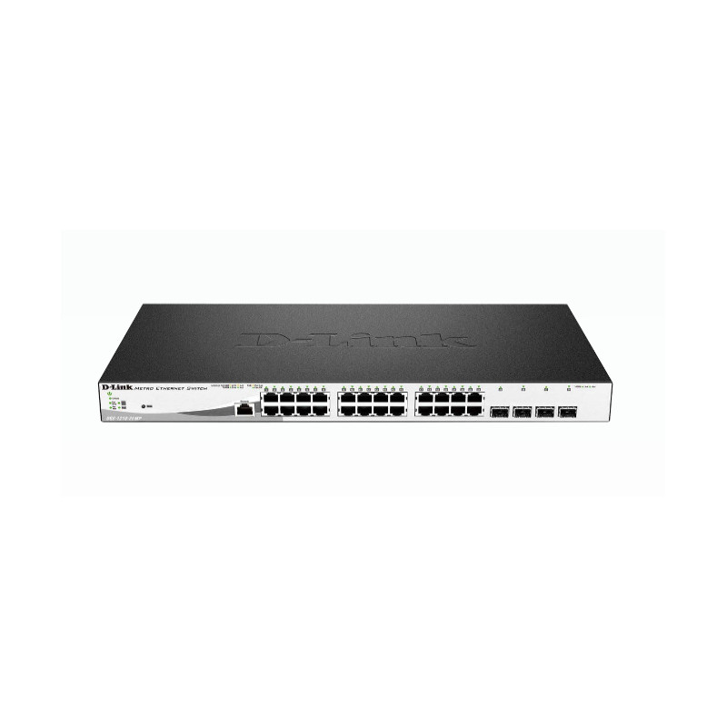 D-Link DGS-1210-28MP/E pārvaldīts Gigabit PoE slēdzis