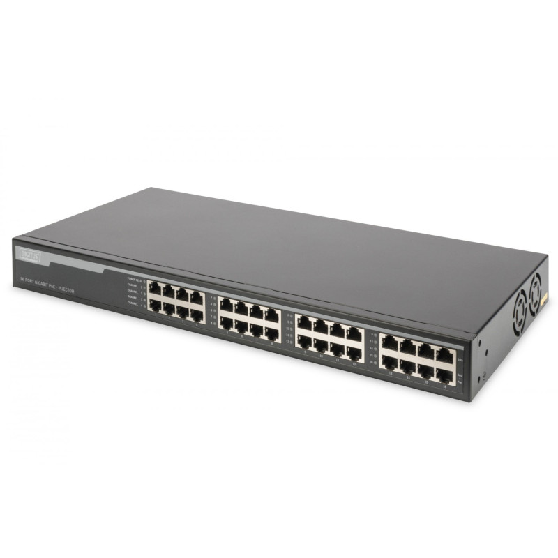 DIGITUS DN-95116 Gigabitu Ethernet PoE+ Inžektoru