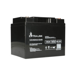 Extralink AGM 12V 45Ah | Baterija | nereikalaujantis priežiūros