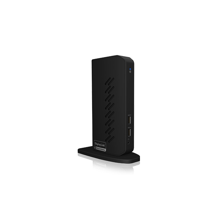 ICY BOX USB-C/USB-A 12w1 DisplayLink® | 6x USB 3.0 | 2x HDMI | 2x DP | RJ45