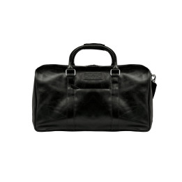 dbramante1928 Aalborg Weekender Bag - skórzana torba podróżna 15" (musta)