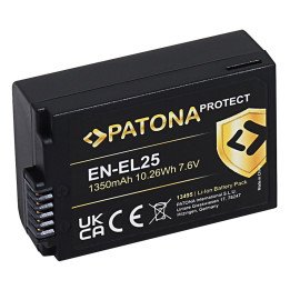 Patona PT13495 Battery for Nikon EN-EL25 1350mAh Li-Ion Protect Z50 / Z fc / Z30