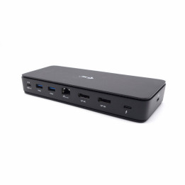 i-tec Thunderbolt4 2x ekraani dokkimisjaam Gen3 7x USB, 2,5 GLAN PowerDelivery 92 W kaabel TB4 1 m