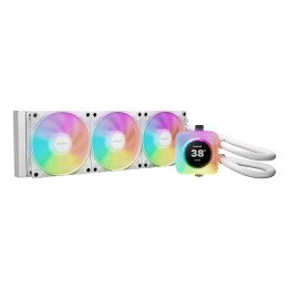 be quiet! Light Loop IO LCD 360mm, biały