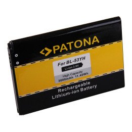 Patona PT3149 Battery for LG D855 3000mAh 3.8V Li-Ion BL-53YH