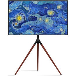 Techly 105209 TV LED/LCD 45-65 cali 32kg, tripod, drewno