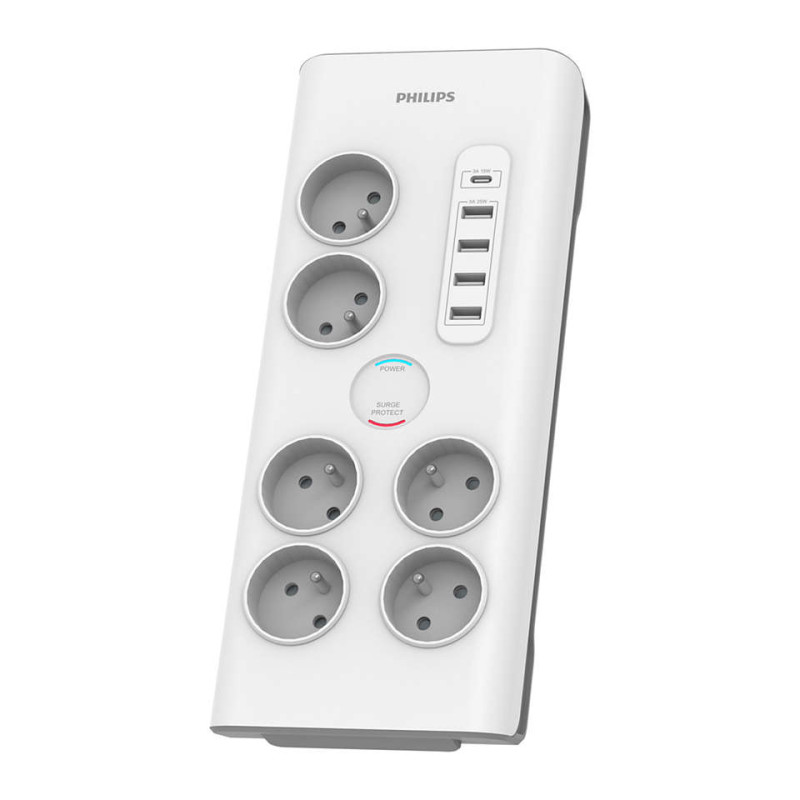Philips 6 gniazd AC Fr 40W