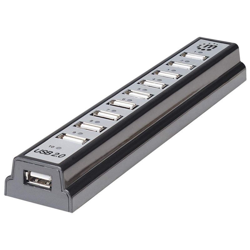Centrmezgls USB 2.0 10 portowy